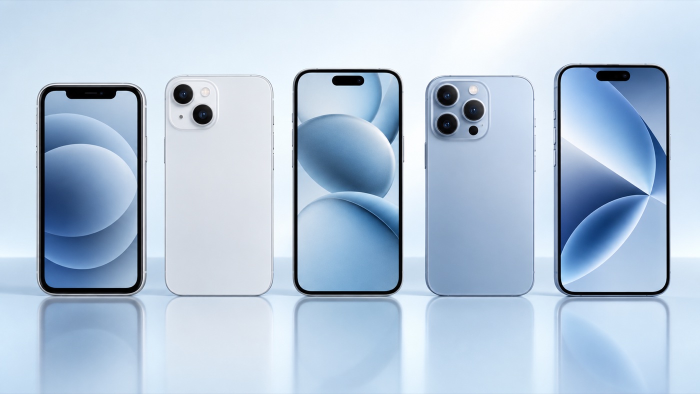 Линейка iPhone на сайте Apple Paradise